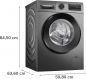 Preview: Bosch WGG244ZR10, Waschmaschine, Frontlader