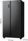 Preview: Gorenje NRR9185EABXL Side-by-Side schwarz