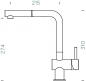 Preview: Schock 540123CHR Einhebelmischer EPOS Niederdruck