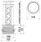 Preview: Evoline® Port-USB, Versenkbares Steckdosenelement, Deckel silberfarbig