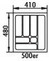 Preview: Besteckeinsatz 5, Besteckeinsatz, für 500er Schrank, B 410, T 480 mm