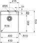 Preview: Franke Edelstahlbecken MRX 210-40 A Edelstahl Handbedienung