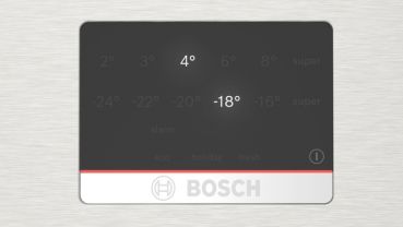 Bosch KGN39AIBT, Freistehende Kühl-Gefrier-Kombination mit Gefrierbereich unten