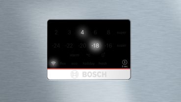 Bosch KGP76AIC0N, Freistehende Kühl-Gefrier-Kombination mit Gefrierbereich unten