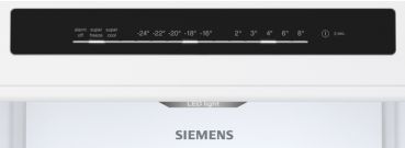 Siemens KG36N2LCF, Freistehende Kühl-Gefrier-Kombination mit Gefrierbereich unten