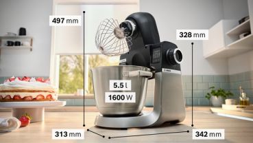 Bosch MUMS6ZS13D, Küchenmaschine mit Waage