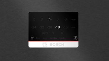 Bosch KGP86AXB0N, Freistehende Kühl-Gefrier-Kombination mit Gefrierbereich unten