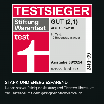 AEG AB81A2DG - Bodenstaubsauger - Dark Grey