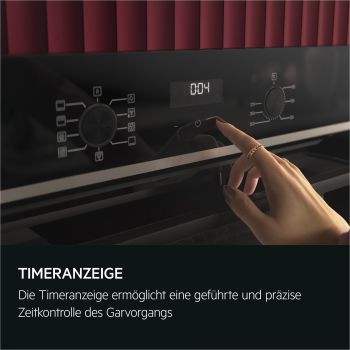 AEG NBU5A20SK - Einbauherd/Backofen - Schwarz