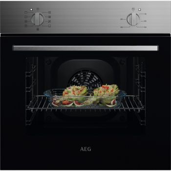 AEG NBU5A10CM - Einbauherd/Backofen - Edelstahl mit Antifingerprint