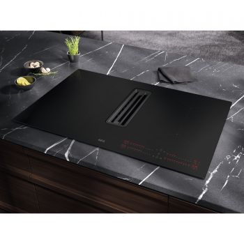 AEG CCE84543CB - Venting hob - Schwarz