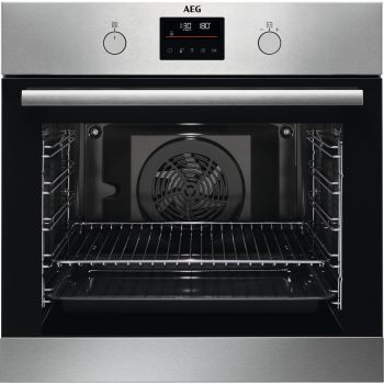 AEG BPS335061M - Einbauherd/Backofen - Edelstahl mit Antifingerprint