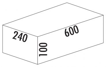 Cox Base-Board® 600, Utensilienschublade, anthrazit