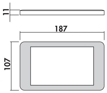 Hull Farbwechsel LED, Unterboden-/Nischenleuchte, Set-3