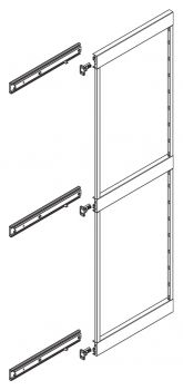 VS TAL Side Rahmen, Etagenauszug, Höhe 1222 mm, für 4 Körbe