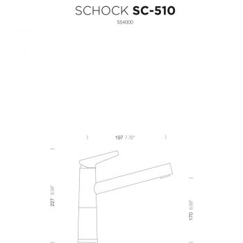 Schock Einhebelmischer SC-510 554000GON