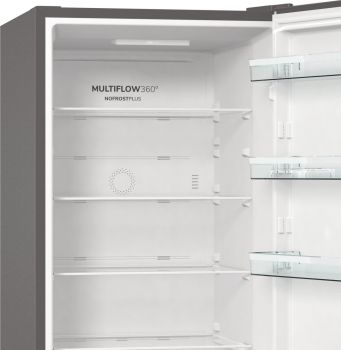 Gorenje NRK62CA2XL4 - Kühl- / Gefrierkombination - Silber