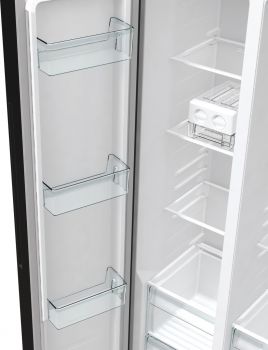 Gorenje NRR9185EABXL Side-by-Side schwarz