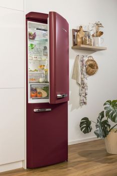 Gorenje ONRK619DR - Kühl- / Gefrierkombination - Bordeaux