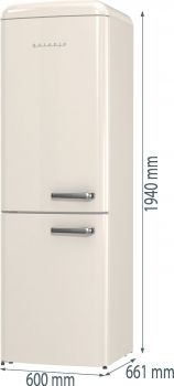 Gorenje ONRK619DC-L - Kühl- / Gefrierkombination