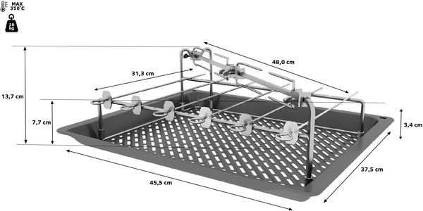 Bosch HEZ635001, Grillset