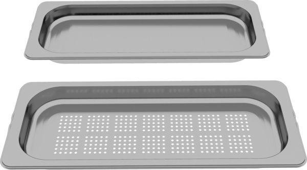 Siemens HZ66D52, 2 Dampfbehälter(gelocht/ungelocht)