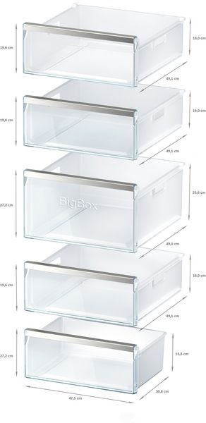 Bosch GSN58DWDV, Freistehender Gefrierschrank