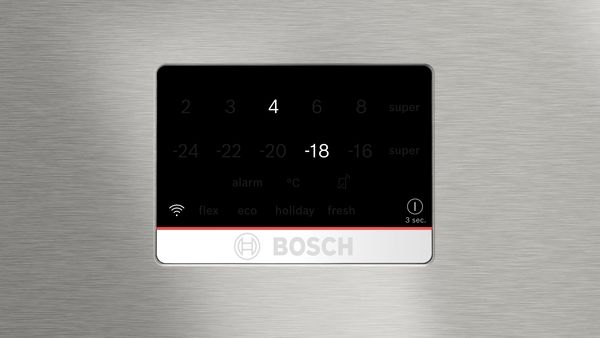Bosch KGP86FIC0N, Freistehende Kühl-Gefrier-Kombination mit Gefrierbereich unten