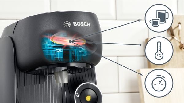 Bosch TAS162E, Kapselmaschine