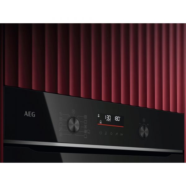 AEG TS6PB53ZAB - Einbauherd/Backofen - Schwarz