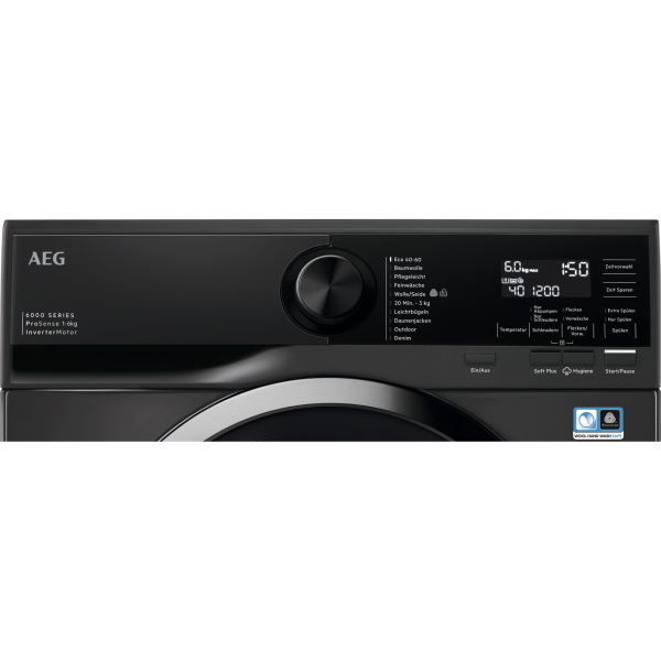 AEG LSR6FS75260 - Waschmaschine - Dark Silver