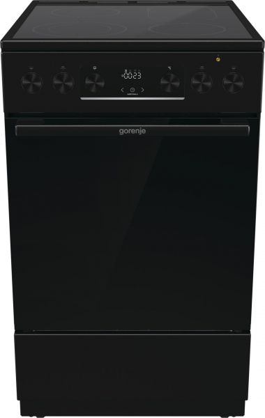 Gorenje GECS5C70BPA - Standherd - Schwarz matt