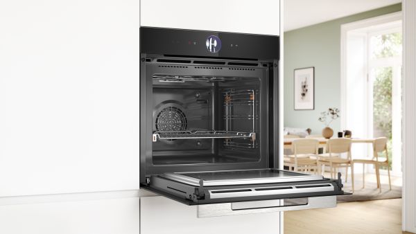 Bosch HMG776NB1, Einbau-Backofen mit Mikrowellenfunktion