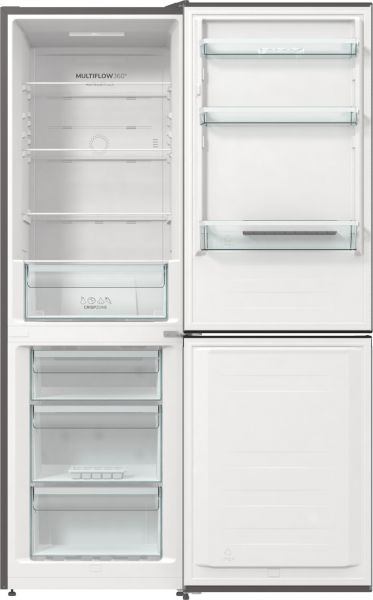 Gorenje NRK61CA2XL4 - Kühl- / Gefrierkombination - Silber