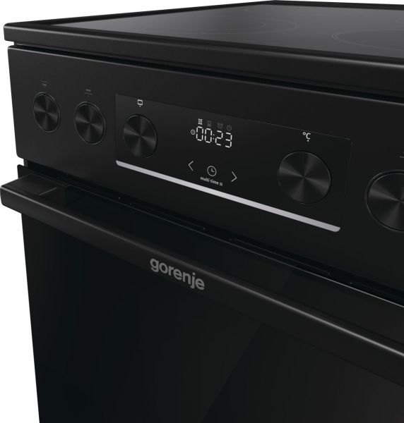 Gorenje GECS5C70BPA - Standherd - Schwarz matt