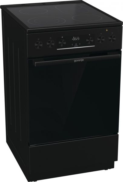 Gorenje GECS5C70BPA - Standherd - Schwarz matt