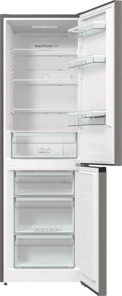 Gorenje NRK61CA2XL4 - Kühl- / Gefrierkombination - Silber