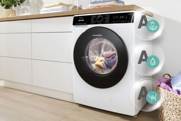 Gorenje W1PNA84ATSWIFI3 - Waschmaschine - Weiß