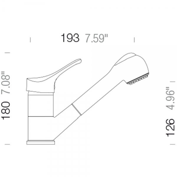 SCHOCK Einhebelmischer LEVA 511120CHR