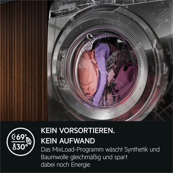 AEG LR7E60489 - Waschmaschine - Weiß