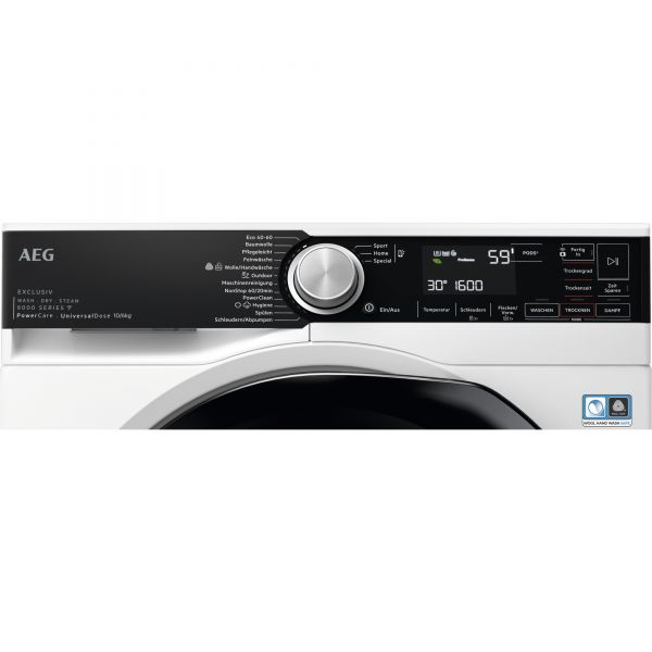 AEG LWR8WEP1609 - Waschtrockner - Weiß