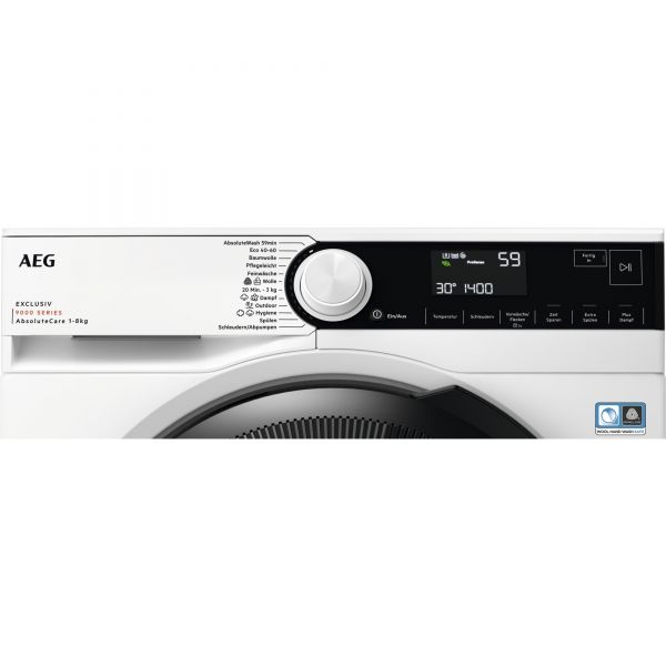 AEG LR9G70489 - Waschmaschine - Weiß
