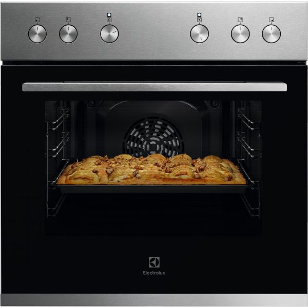 Electrolux KEFLH40BX - Einbauherd/Backofen - Edelstahl mit Antifingerprint