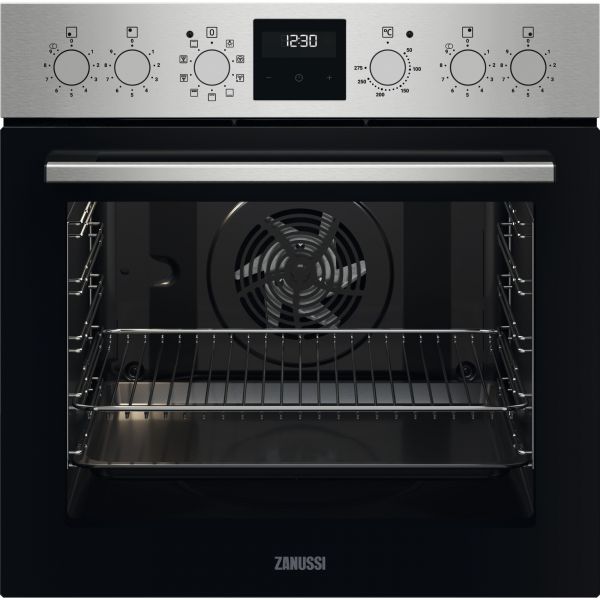 Zanussi ZOUNX3X1 - Einbauherd/Backofen - Edelstahl mit Antifingerprint