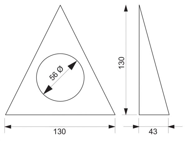 Razzo 1 LED, Unterboden-/Nischenleuchte, Set-5