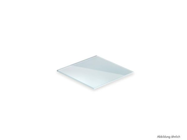 Cubo Glasplatte, Regalsystem, für 900er Breite, 862 x 262 mm (B x T)