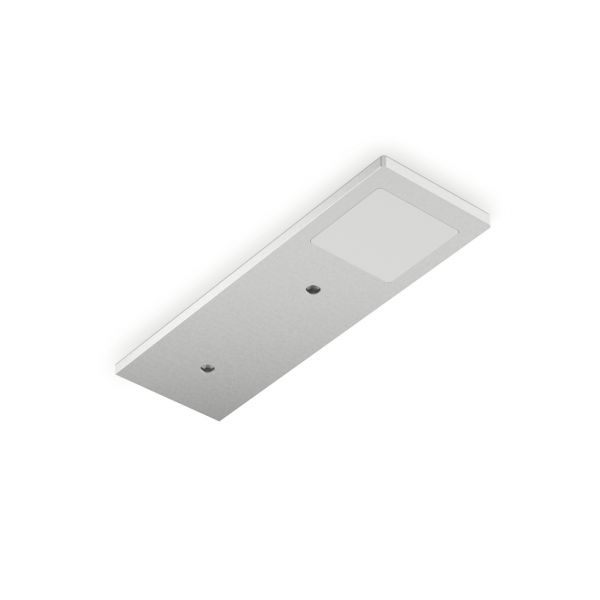 Forato LED alufarbig, Unterboden-/Nischenleuchte, Einzelleuchte o. S., 3000 K warmweiß